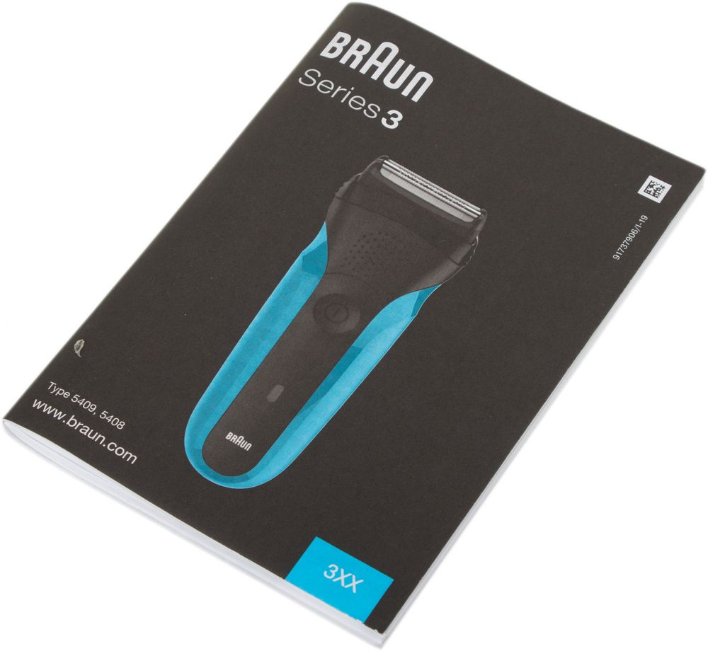 Бритва сетчатая Braun Series 3 300BT реж.эл.:2 питан.:аккум. черный