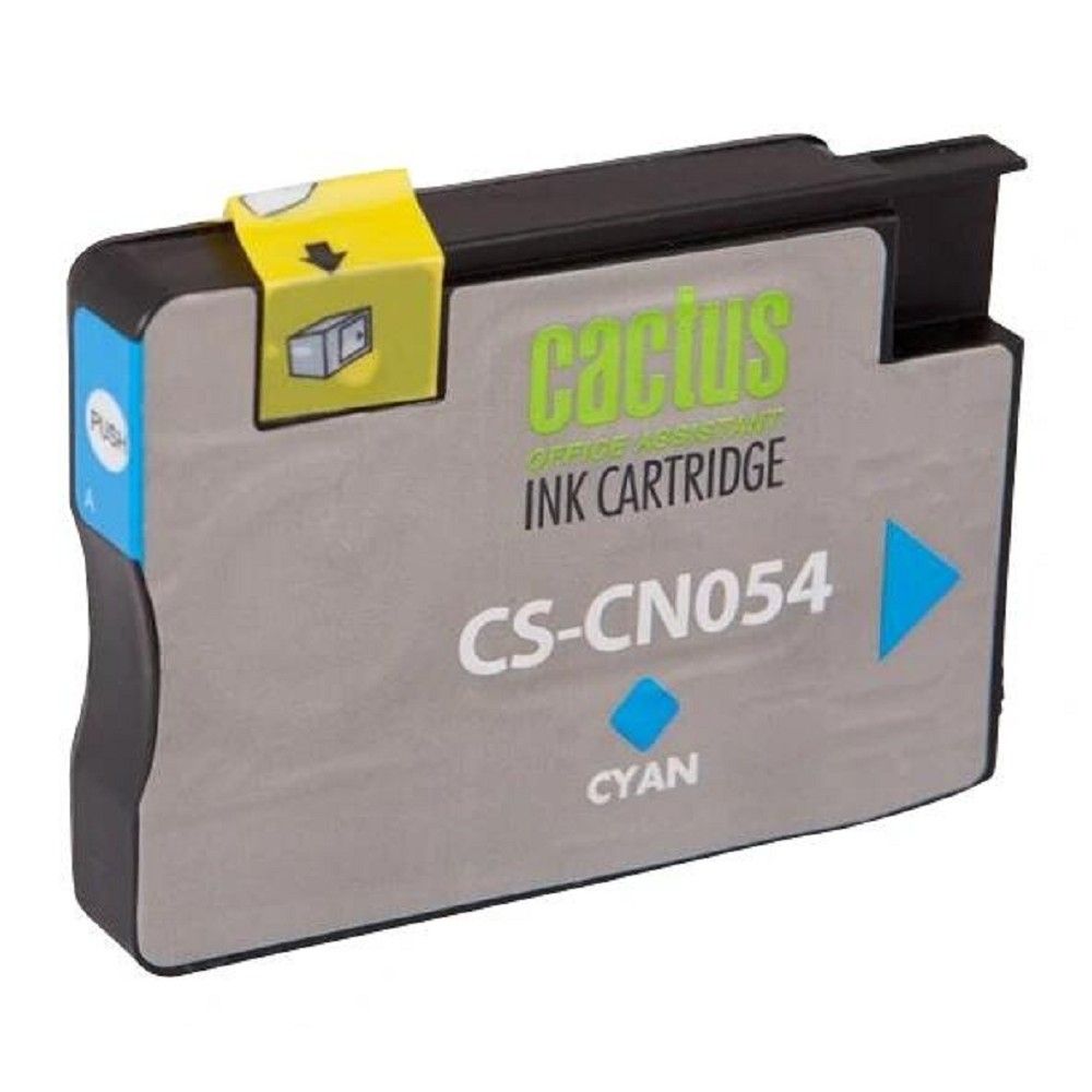 Картридж струйный Cactus CS-CN054 №933XL голубой (14мл) для HP DJ 6600 с чипом