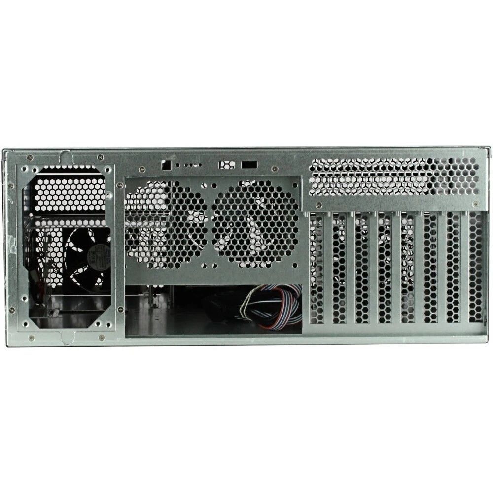 Procase RE411-D4H11-E-55 Корпус 4U server case,4x5.25+11HDD,черный,без блока питания,глубина 550мм,MB EATX 12"x13"