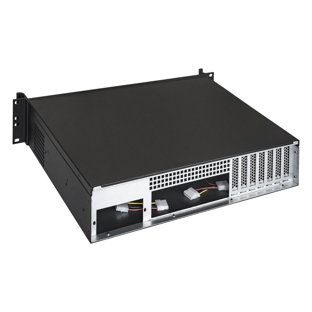Exegate EX292253RUS Серверный корпус ExeGate Pro 2U350-01 <RM 19", высота 2U, глубина 350, без БП, USB>