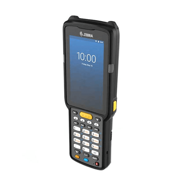 Терминал сбора данных Zebra MC3300x-S, SE4770, Brick Straight Shooter, 802.11 a/b/g/n/ac, BT, no Camera, 4.0", 38 Key, Extended Capacity Battery, Android no GMS, 4GB RAM/32GB ROM, Sensors, NFC