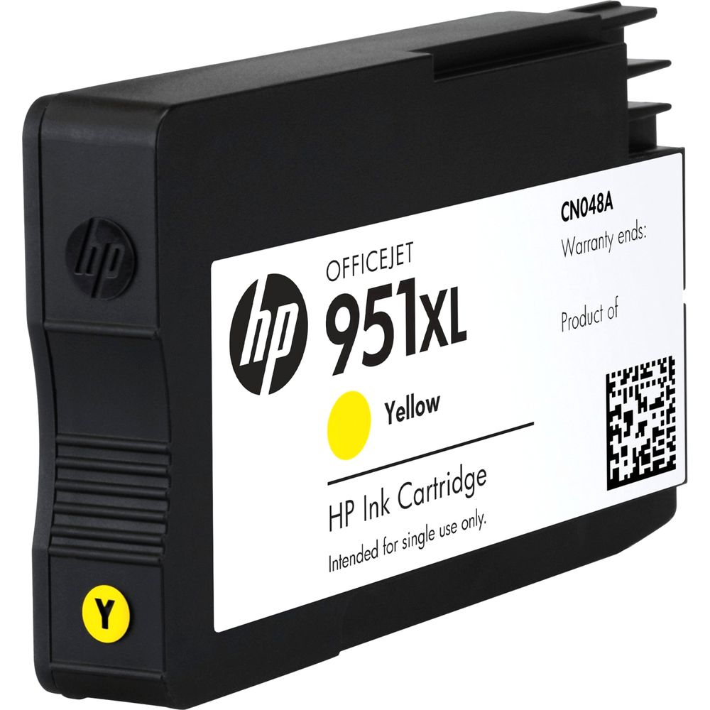 Картридж струйный HP 951XL CN048AE желтый (1500стр.) для HP OJ Pro 8100/8600