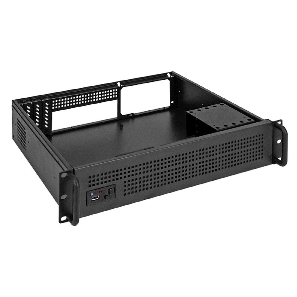 Exegate EX295479RUS Серверный корпус ExeGate Pro 2U380-03 <RM 19", высота 2U, глубина 380, без БП, USB3.0>
