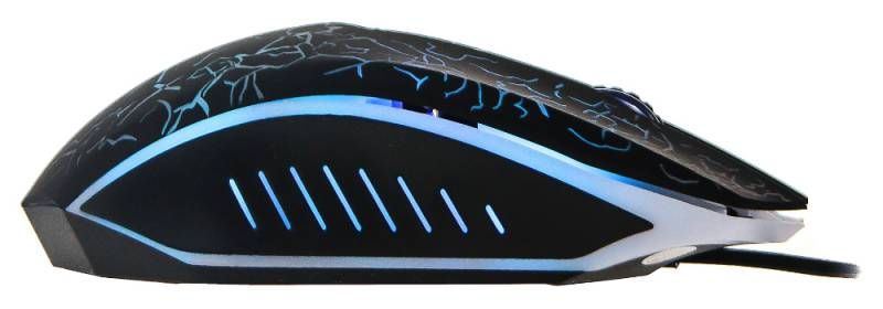 Мышь Оклик 895G HELLFIRE черный оптическая 3200dpi USB 6but (412863)