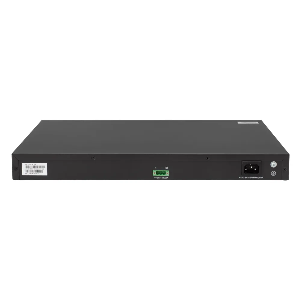 SNR SNR-S2990X-24FQ Управляемый коммутатор уровня 2+, 24 порта 1/10G SFP+, 2 порта 40G QSFP+, встроенный БП ~220V AC, RPS 36-72V DC
