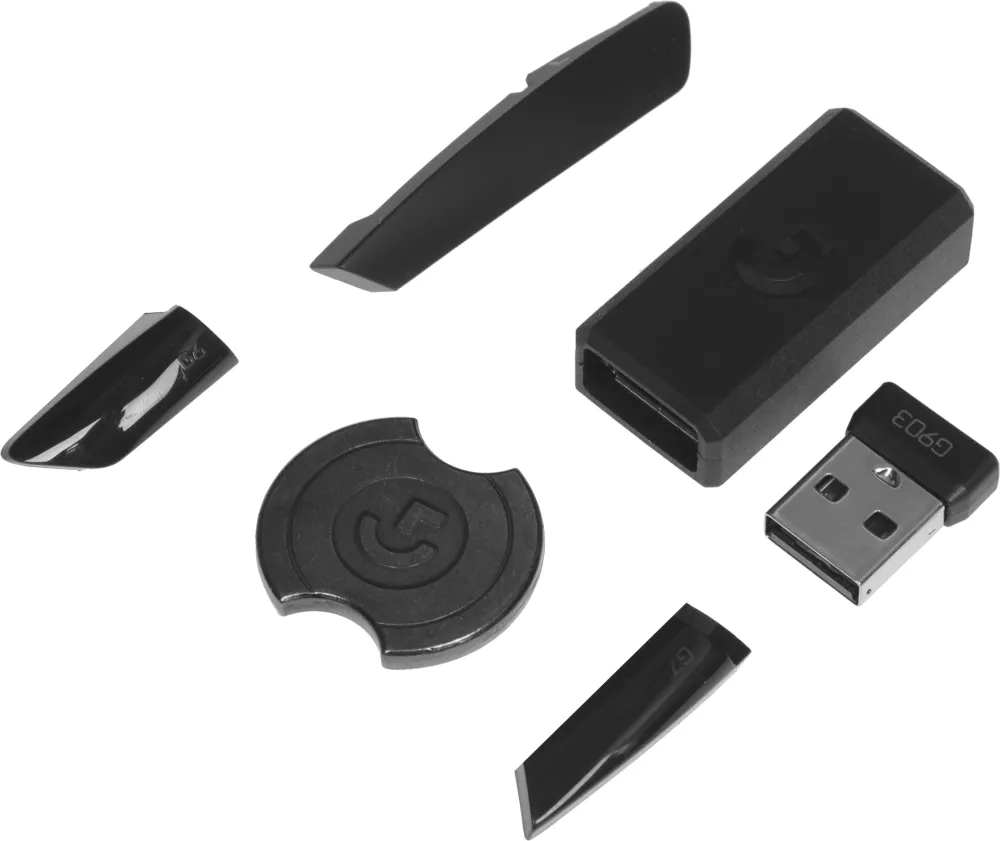 Мышь Logitech G903 LightSpeed Hero черный оптическая 25600dpi беспров. USB2.0 9but (910-005674)