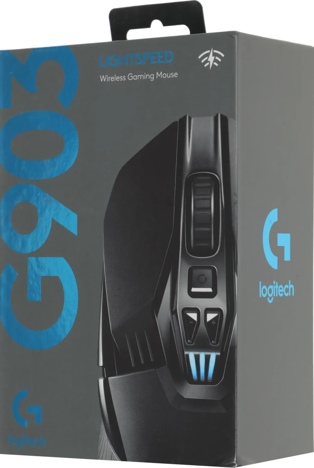 Мышь Logitech G903 LightSpeed Hero черный оптическая 25600dpi беспров. USB2.0 9but (910-005674)