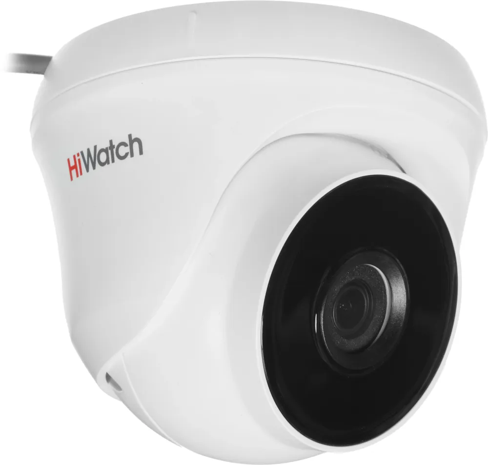 Камера видеонаблюдения аналоговая HiWatch DS-T233 3.6-3.6мм HD-TVI цв. корп.:белый (DS-T233 (3.6 MM))