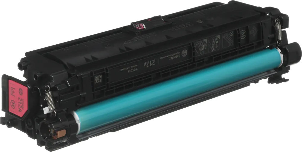 Картридж лазерный HP 212A W2123A пурпурный бар.в компл. (4500стр.) для HP CLJ Enterprise M554/M555