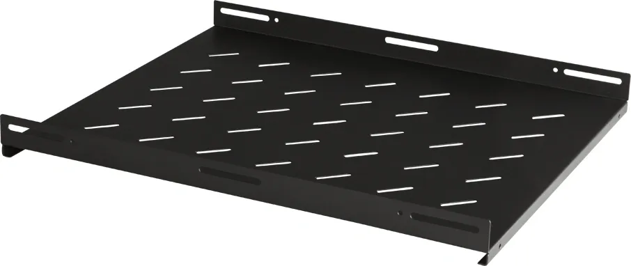 Полка стационарная Lanmaster TWT-CBB-S4-12/60 1U нагр.:60кг. 19" 852мм черный (упак.:1шт)