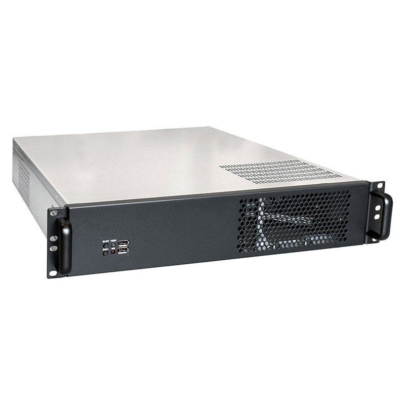 Exegate EX284973RUS Серверный корпус ExeGate Pro 2U550-08 <RM 19", высота 2U, глубина 550, БП 500ADS, 2*USB>