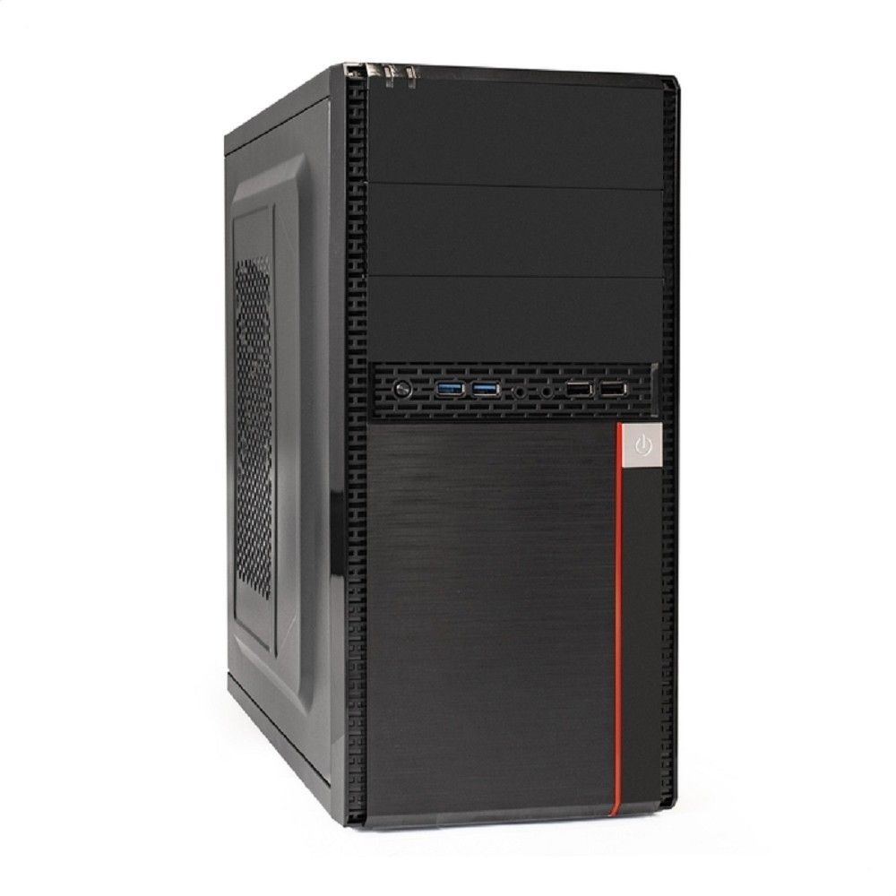 Exegate EX299301RUS Корпус Minitower ExeGate MA-371X-UNS400 (mATX, БП UNS400 с вент. 12см, 2*USB+2*USB3.0, аудио, черный)