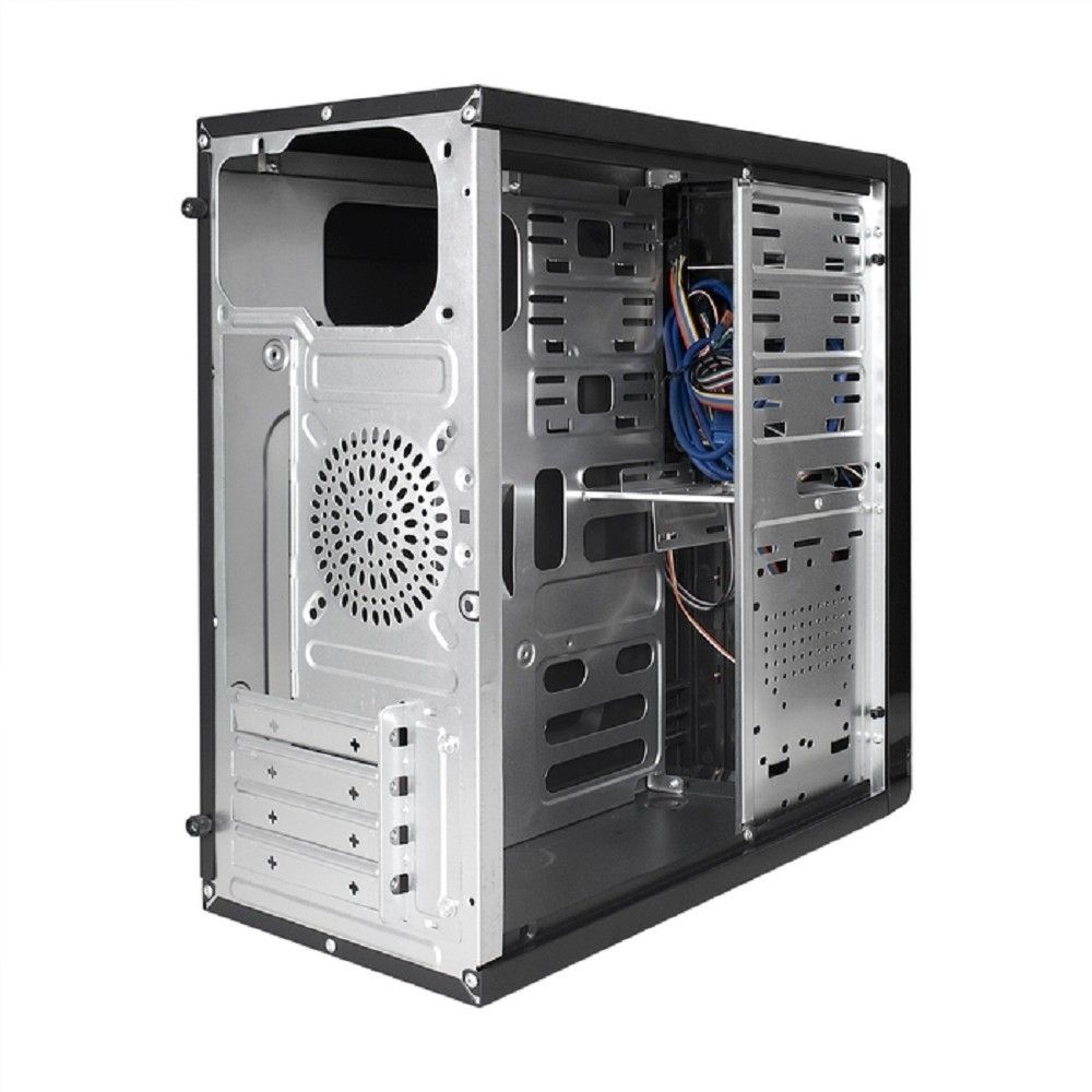Exegate EX299301RUS Корпус Minitower ExeGate MA-371X-UNS400 (mATX, БП UNS400 с вент. 12см, 2*USB+2*USB3.0, аудио, черный)