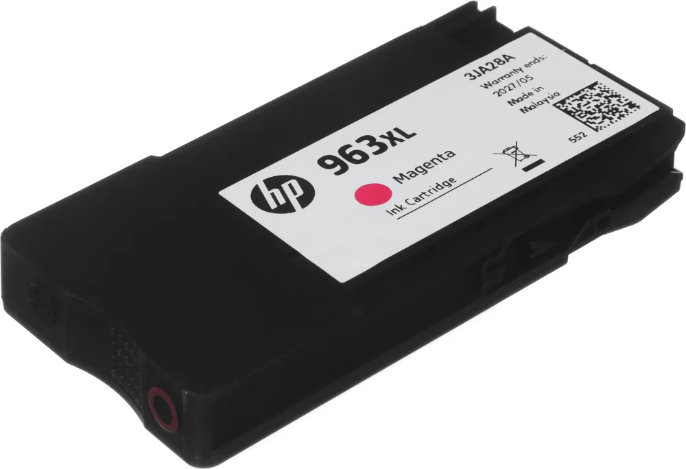 Картридж струйный HP 963XL 3JA28AE пурпурный (1600стр.) для HP OfficeJet Pro 901x/902x HP