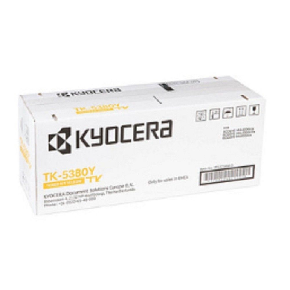 Картридж лазерный Kyocera TK-5380Y 1T02Z0ANL0 желтый (10000стр.) для Kyocera PA4000cx/MA4000cix/MA4000cifx