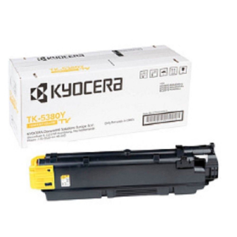 Картридж лазерный Kyocera TK-5380Y 1T02Z0ANL0 желтый (10000стр.) для Kyocera PA4000cx/MA4000cix/MA4000cifx