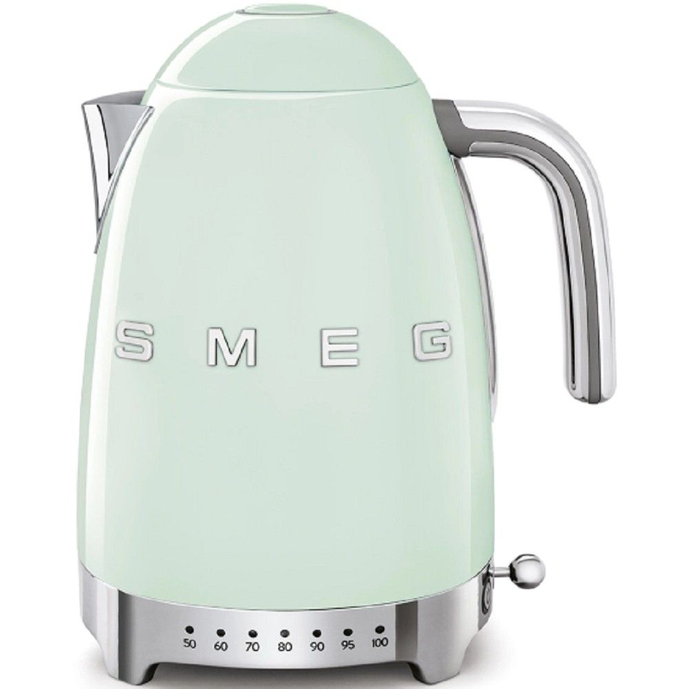 SMEG KLF04PGEU Чайник электрический с регулируемой температурой, пастельный зеленый
