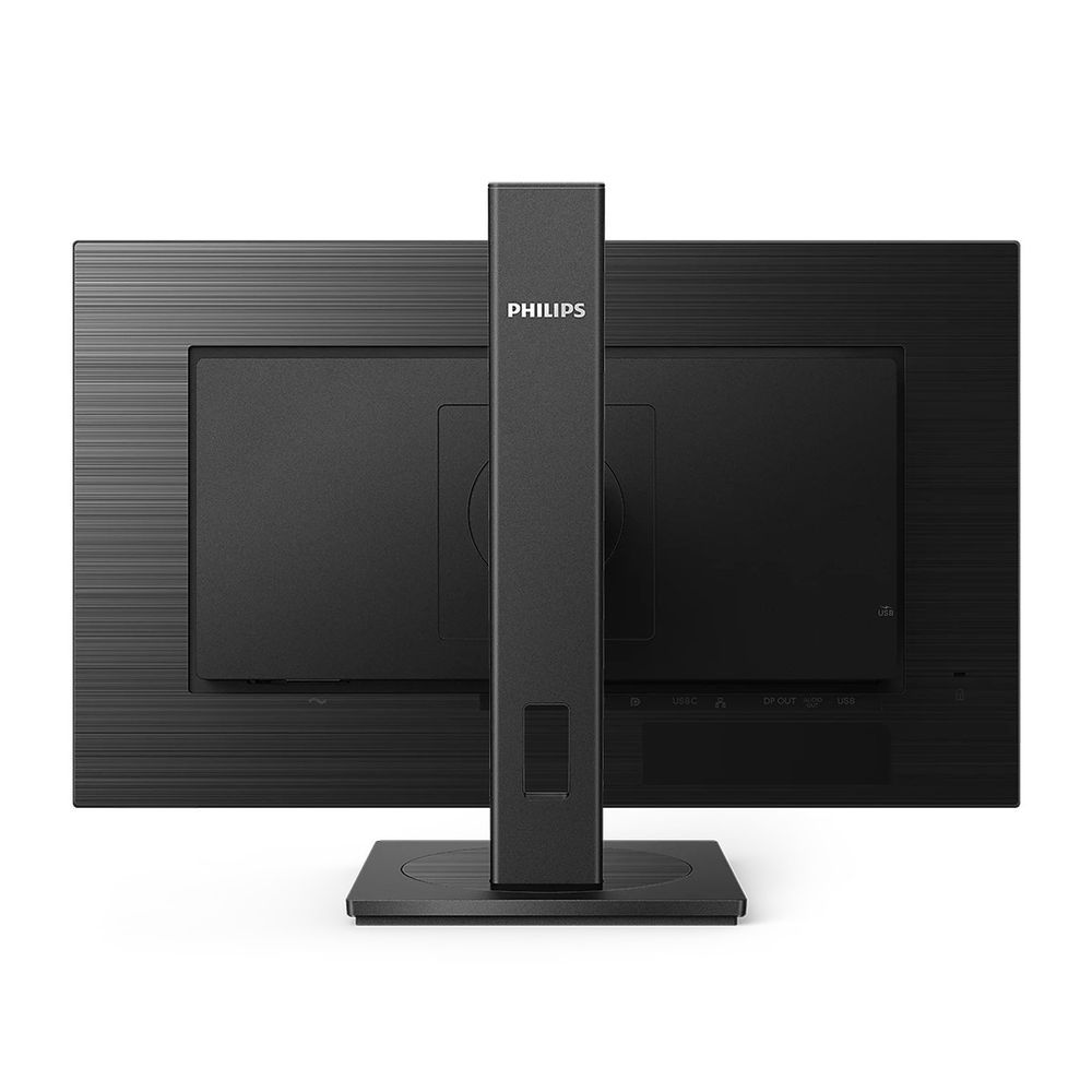 Монитор 23.8" PHILIPS 243S1 IPS, 1920x1080, 75Hz, 4ms, 300сd/m, 1000:1 | HDMI(1.4), DP(1.2), Type-C(PD-65W), 4xUSB | HAS, Pivot, Swivel, InPSU, Speakers, Vesa 100, Black