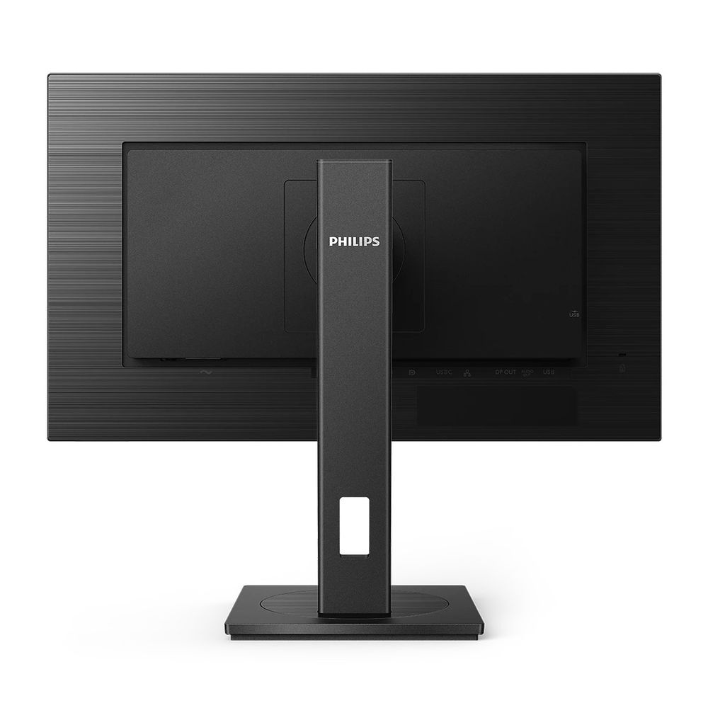 Монитор 23.8" PHILIPS 243S1 IPS, 1920x1080, 75Hz, 4ms, 300сd/m, 1000:1 | HDMI(1.4), DP(1.2), Type-C(PD-65W), 4xUSB | HAS, Pivot, Swivel, InPSU, Speakers, Vesa 100, Black