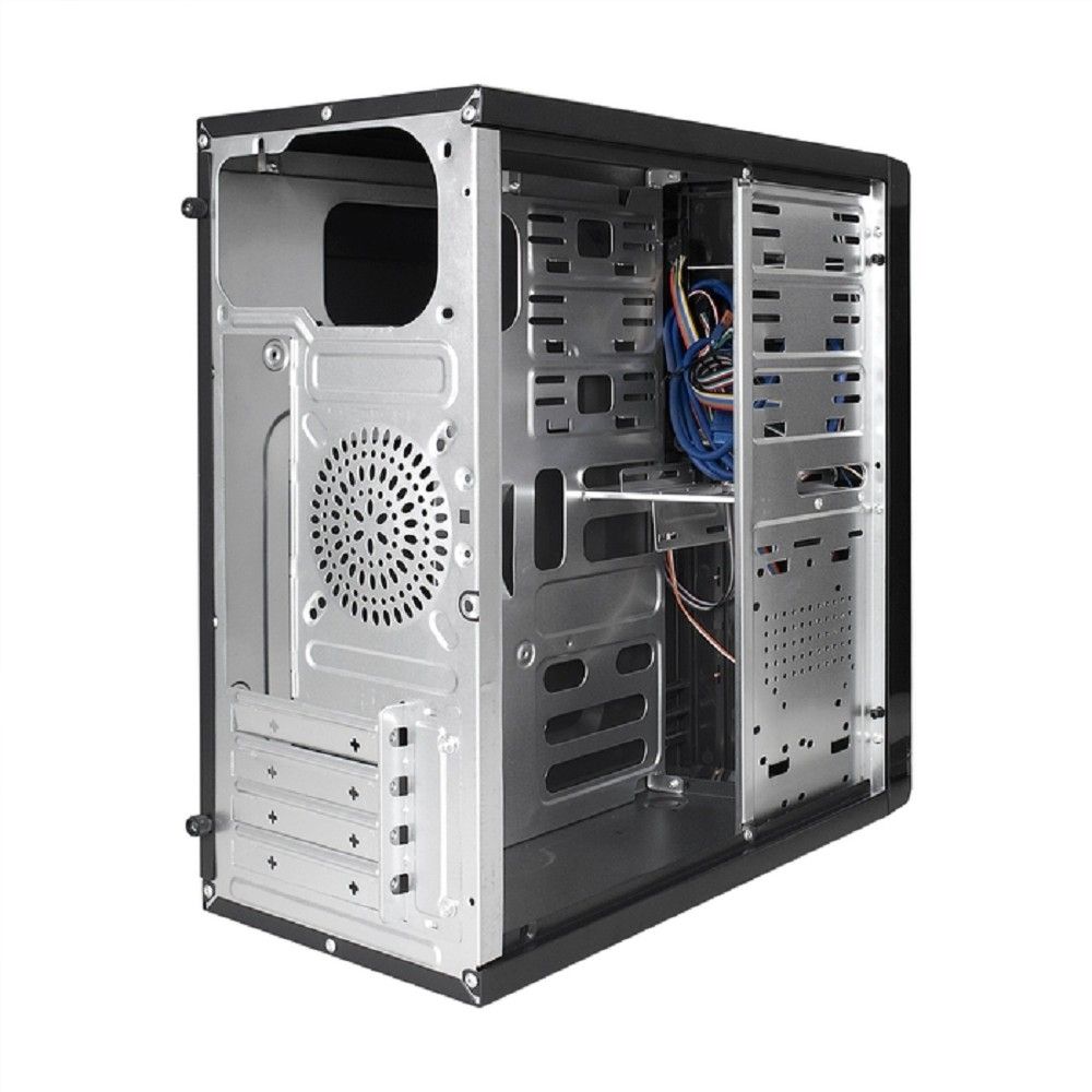 Exegate EX299300RUS Корпус Minitower ExeGate MA-371X-UNS350 (mATX, БП UNS350 с вент. 12см, 2*USB+2*USB3.0, аудио, черный)