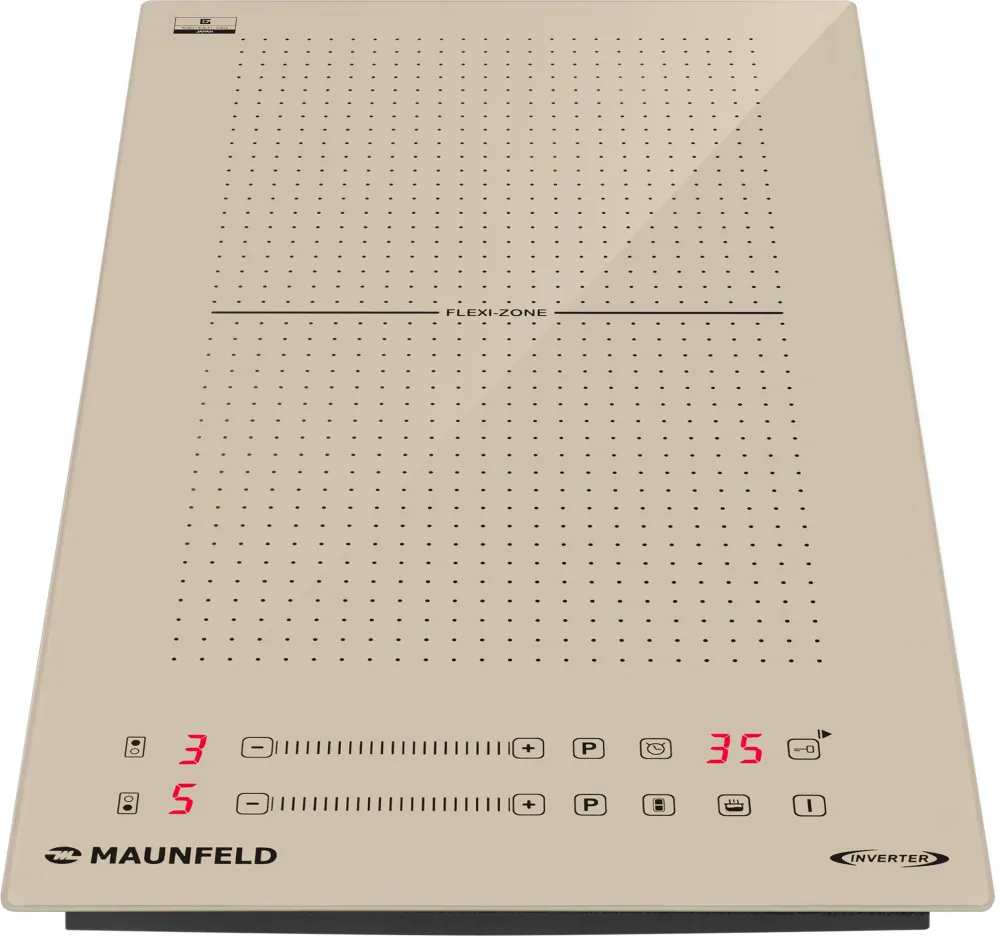 Индукционная варочная поверхность Maunfeld CVI292S2FBG бежевый