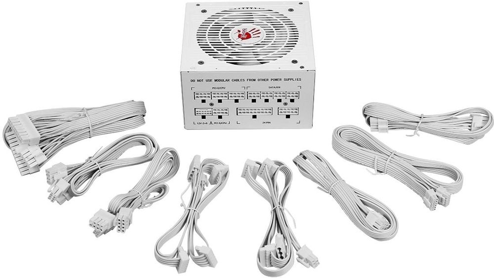 Блок питания Bloody ATX 750W BD-PS750G 80+ gold (20+4pin) APFC 120mm fan 6xSATA Cab Manag RTL
