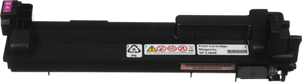 Картридж лазерный Ricoh SP C360E 408190 пурпурный (1500стр.) для Ricoh SP C360DNw/C360SNw/C360SFNw/C361SFNw