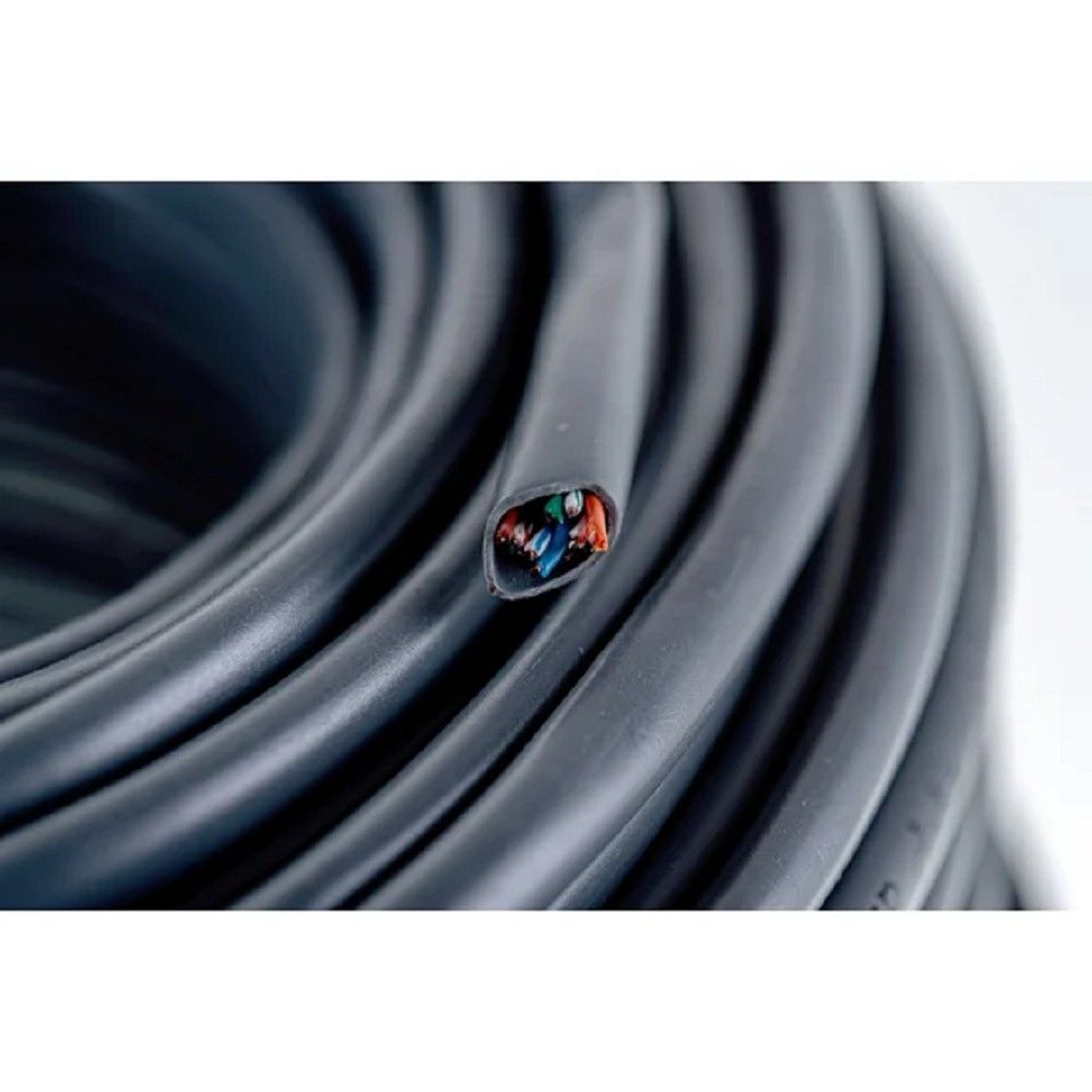 PROconnect (01-0152-100) Кабель витая пара F/UTP, CAT 5е, PVC, 4PR, 24AWG, INDOOR, SOLID, серый, 100м