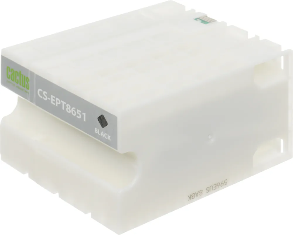 Картридж струйный Cactus CS-EPT8651 T8651 черный пигментный (8000стр.) для Epson WF5190/5690 с чипом