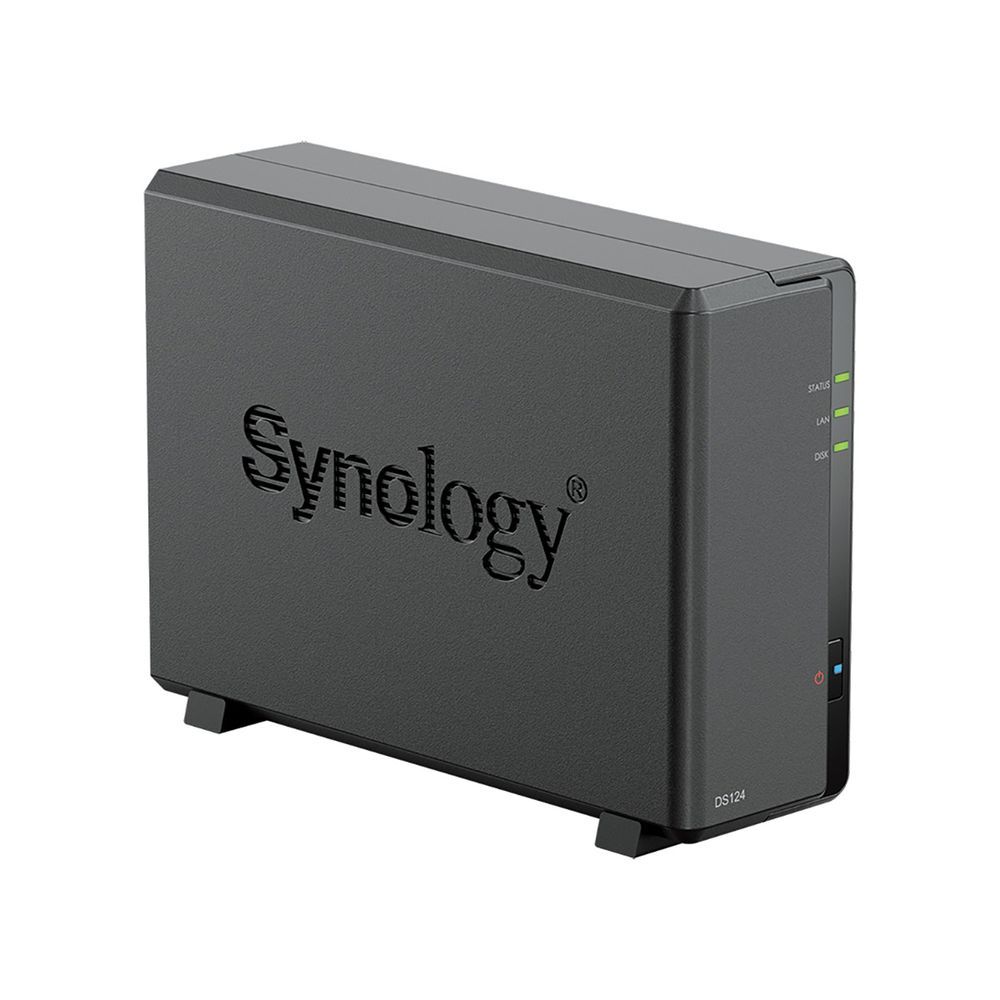 Платформа СХД Synology DS124 1 Bay GLAN 1GB DDR4 2xUSB 