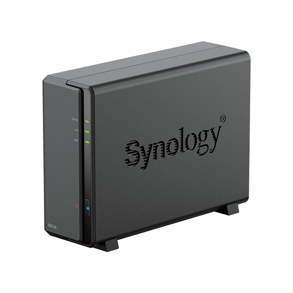 Платформа СХД Synology DS124 1 Bay GLAN 1GB DDR4 2xUSB 