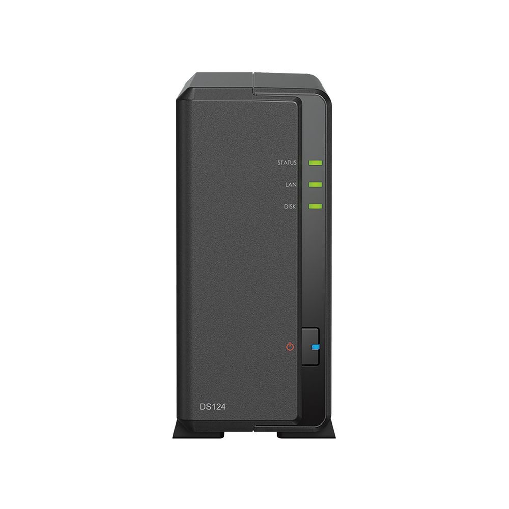 Платформа СХД Synology DS124 1 Bay GLAN 1GB DDR4 2xUSB 