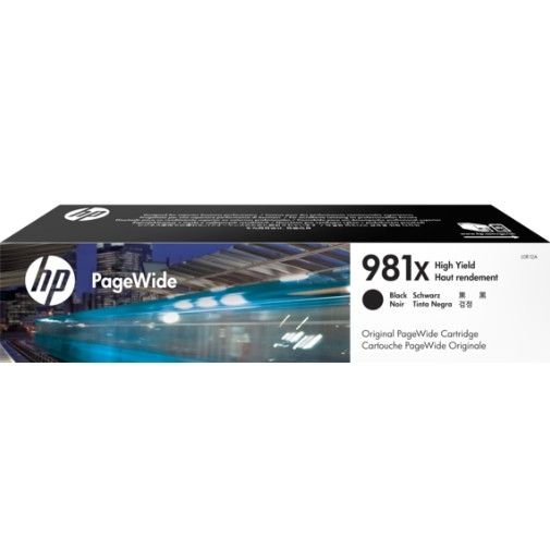 Картридж HP L0R12A 981X струйный черный увеличенной емкости (11000 стр)