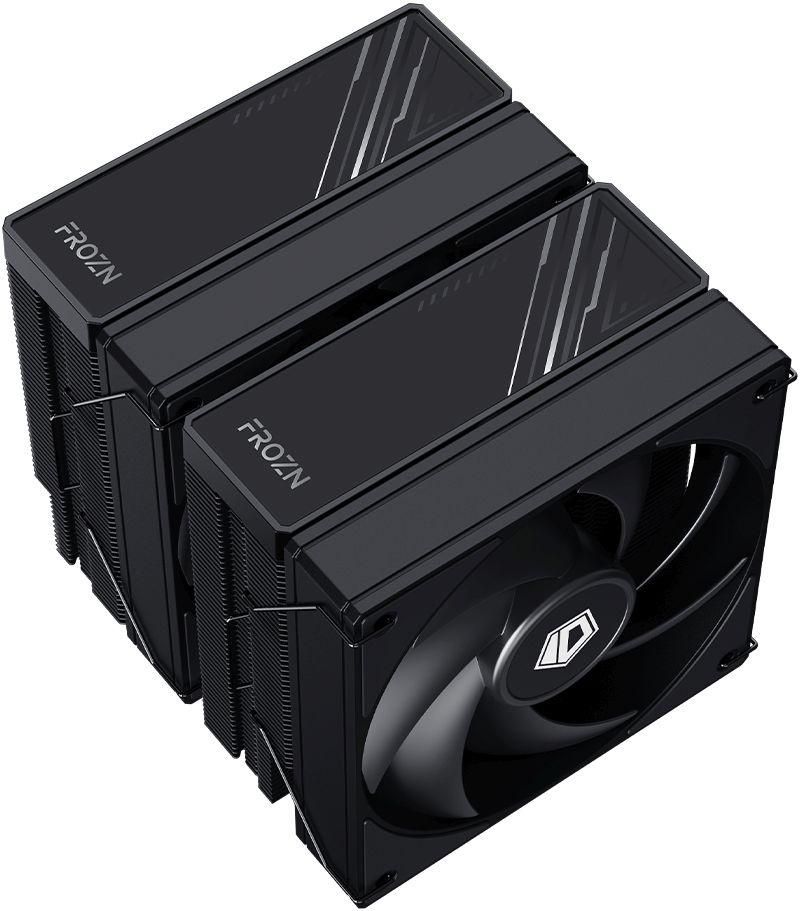 Вентилятор ID-COOLING FROZN A620 BLACK LGA1700/1200/115X/AM5/AM4 (6шт/кор, TDP 270W, PWM, черный, 6 тепл.трубок + медная база, FAN 120mm) RET