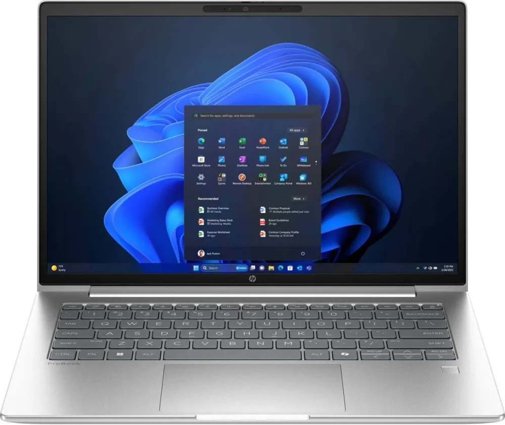 Ноутбук HP ProBook 4 G1ah Ryzen 5 220 16Gb SSD512Gb AMD Radeon Graphics 740M 14" WUXGA (1920x1200) Windows 11 Pro silver WiFi BT Cam (BY2K7AT)
