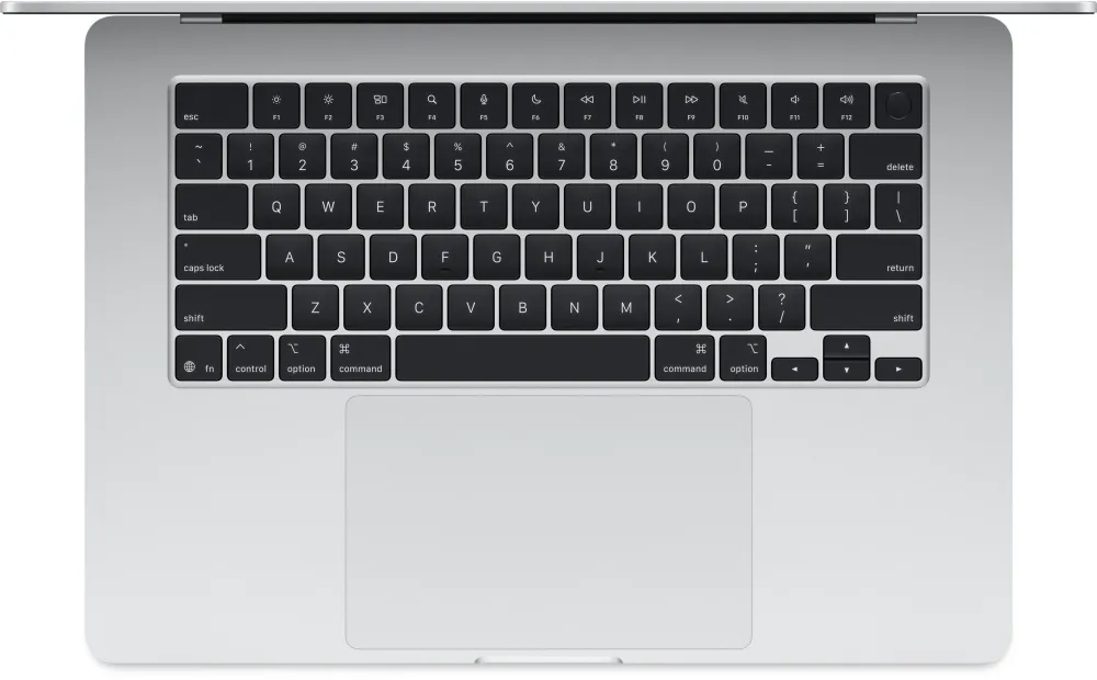 Apple MacBook Air 15-inch 2025 [MC6J4LL/A] (КЛАВ.РУС.ГРАВ.) Silver 15.3" Liquid Retina {(2560x1600) M4 10C CPU 10C GPU/24GB/512GB SSD/рекоменд.переходник 11007065}