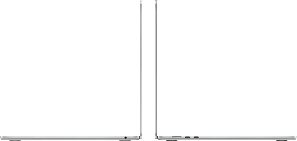 Apple MacBook Air 15-inch 2025 [MC6J4LL/A] (КЛАВ.РУС.ГРАВ.) Silver 15.3" Liquid Retina {(2560x1600) M4 10C CPU 10C GPU/24GB/512GB SSD/рекоменд.переходник 11007065}