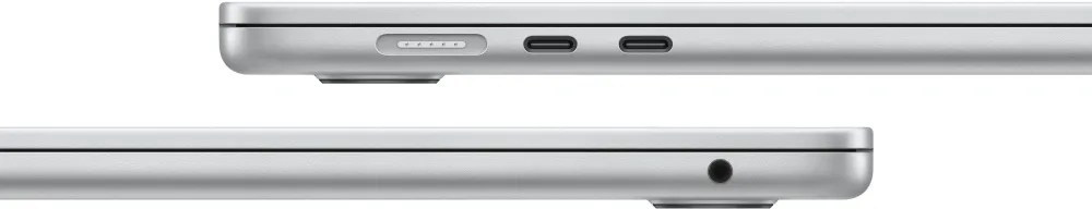 Apple MacBook Air 15-inch 2025 [MC6J4LL/A] (КЛАВ.РУС.ГРАВ.) Silver 15.3" Liquid Retina {(2560x1600) M4 10C CPU 10C GPU/24GB/512GB SSD/рекоменд.переходник 11007065}