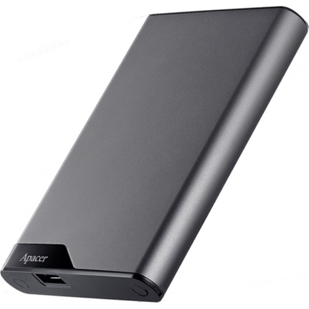 Жесткий диск внешний Apacer AC632A AP2TBAC632A-1 2TB 2.5" USB 3.1 Gen 1, Military-Grade Shockproof Protection, Aluminum Alloy, Win/Mac/Linux, Grey, RTL (915429)