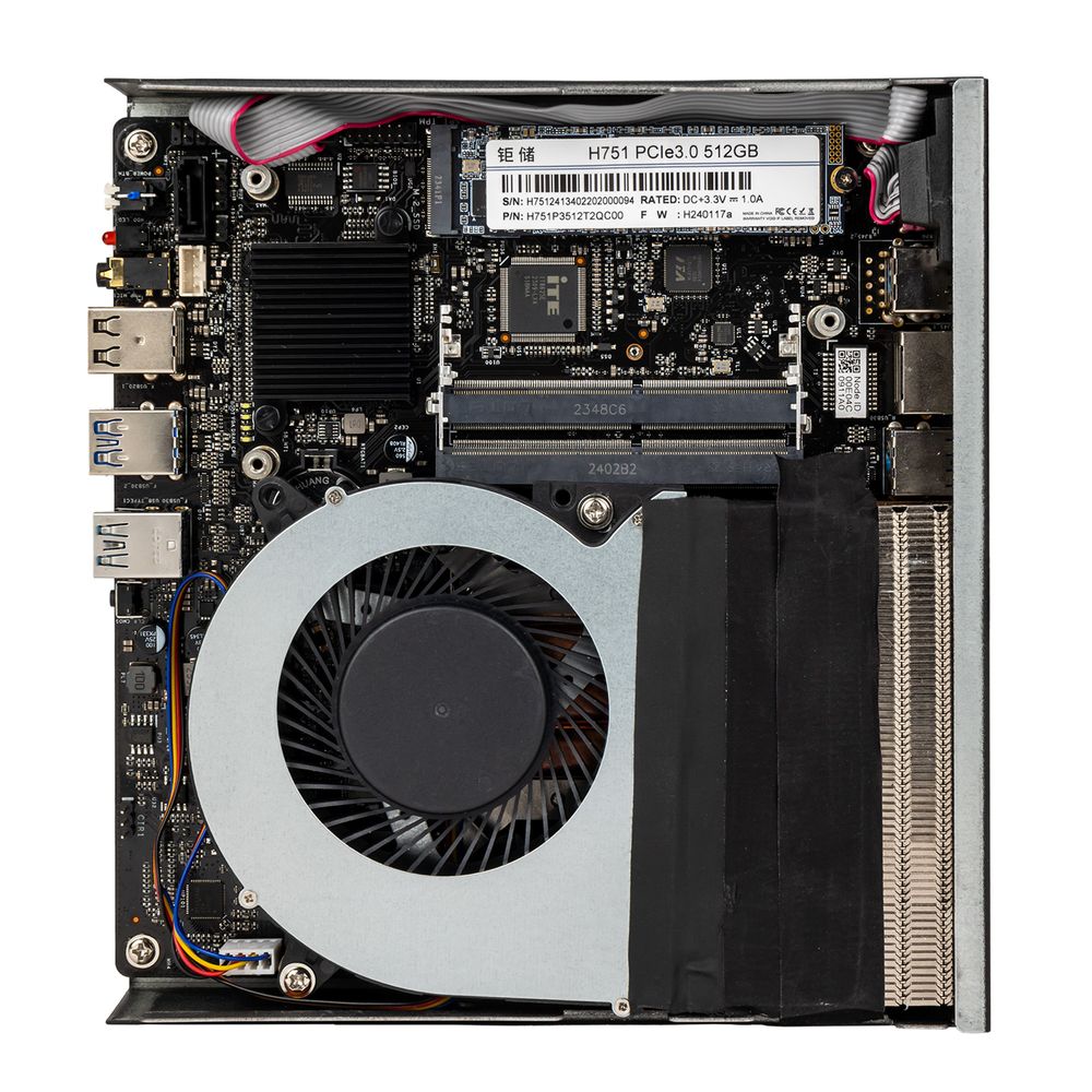 Hiper FT20-i5144R16N5R6BWP FACTUM FT20 Nettop Intel Core i5 14400(2.5Ghz)/16384Mb/512PCISSDGb/noDVD/BT/WiFi/war 1y/1.3kg/черный/Win11Pro + БП 150Вт/металл/VESA Адаптер на 75х75, 100х100