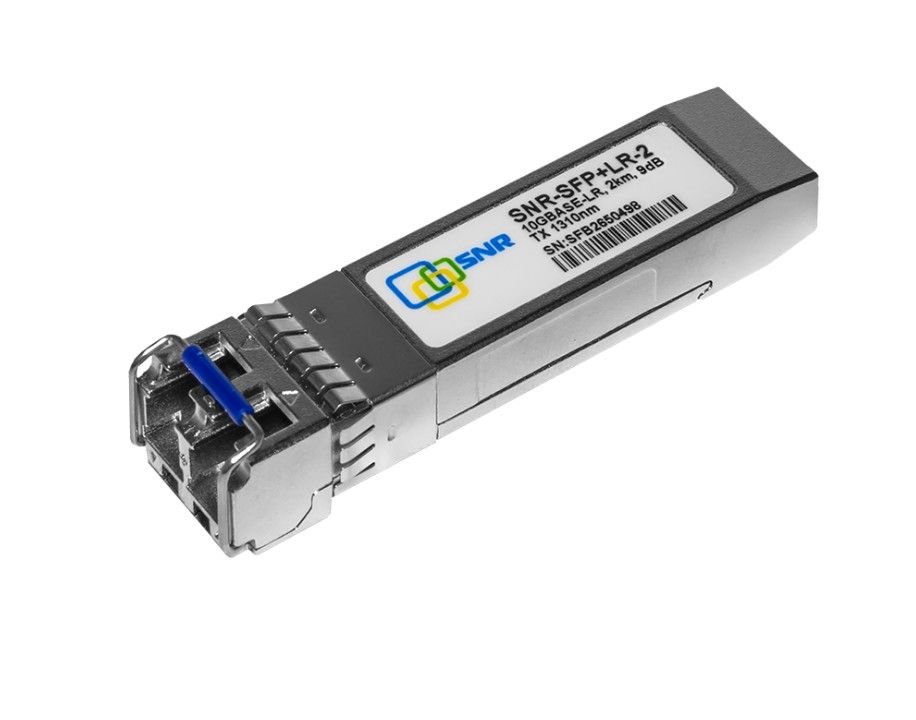 Трансивер SNR SNR-SFP+LR-2 оптич. SFP+ Tx:1310нм до 2км