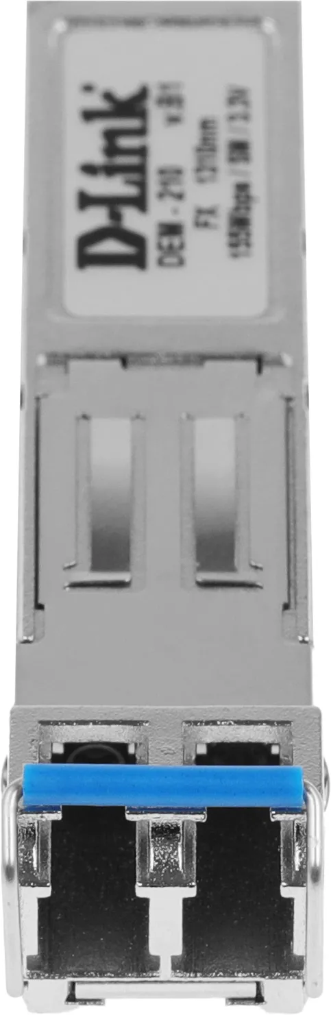D-Link DEM-210/B1A SFP-трансивер с 1 портом 100Base-LX для одномодового оптического кабеля (до 15 км, разъем Duplex LC)