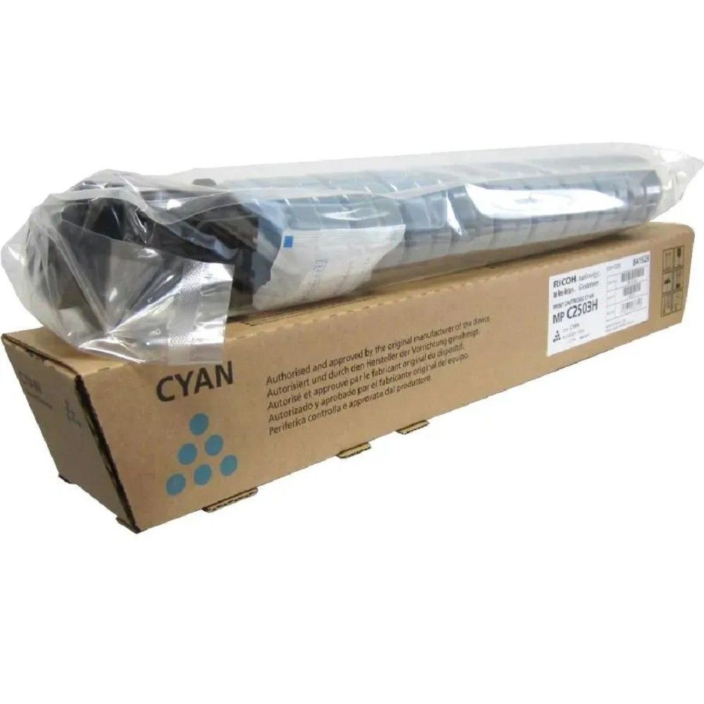 Картридж лазерный Ricoh MP C2503H 841928 голубой (9500стр.) для Ricoh MP C2003/C2503/C2011SP/C2004/C2504