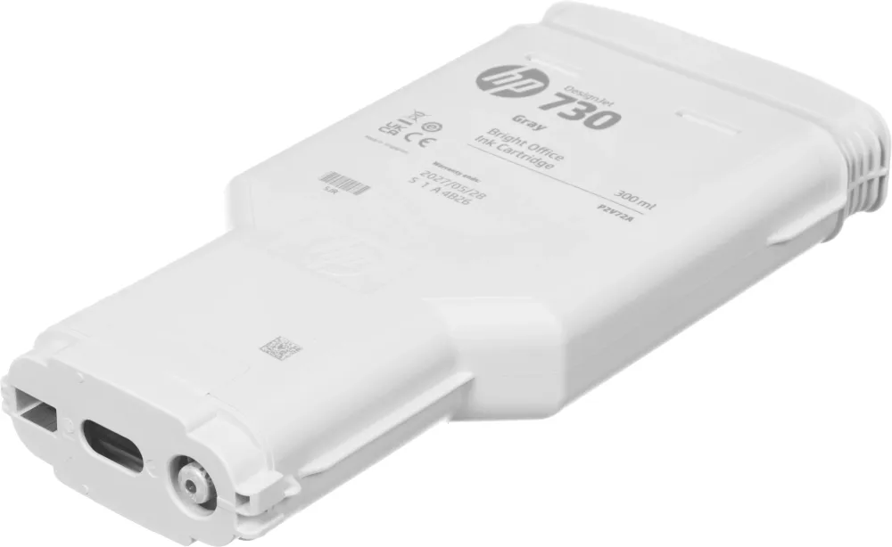 Картридж струйный HP 730 P2V72A серый (300мл) для HP DJ T1700