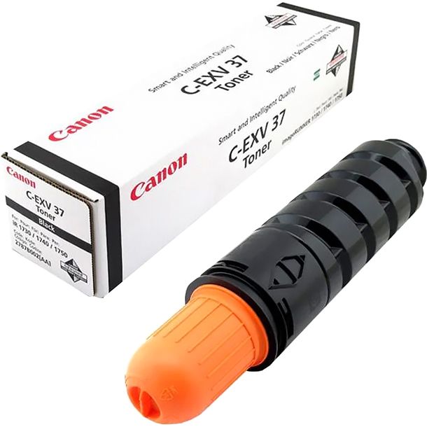 Canon C-EXV37Bk 2787B002 Тонер для iR1730i/1740i/1750i, Черный, 15000стр. (CX)