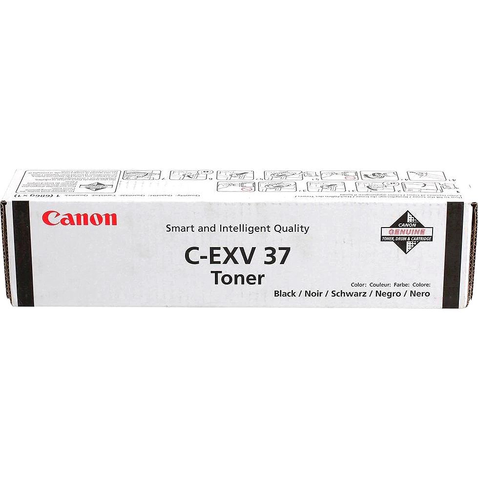 Canon C-EXV37Bk 2787B002 Тонер для iR1730i/1740i/1750i, Черный, 15000стр. (CX)