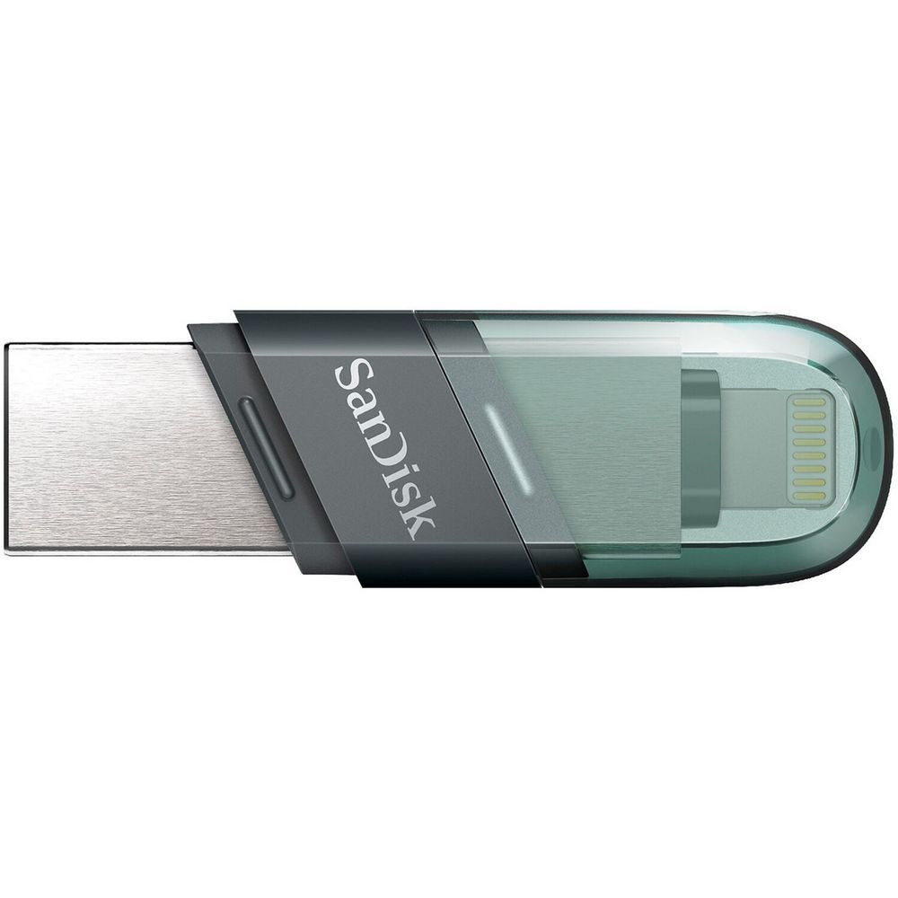 USB накопитель SanDisk iXpand Flash Drive Flip 256GB Type A + Lightning USB Type-C devices including Android