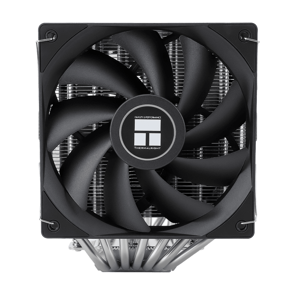 Устройство охлаждения(кулер) Thermalright Phantom Spirit 120 Soc-AM5/AM4/1200/1700/1851 черный 4-pin 25.6dB Al+Cu 535gr Ret (PS120)