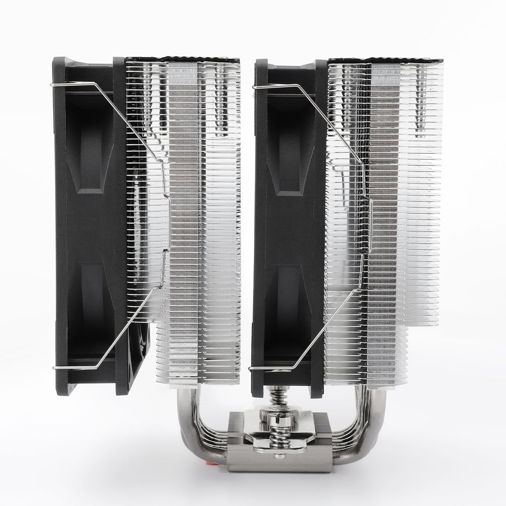Устройство охлаждения(кулер) Thermalright Phantom Spirit 120 Soc-AM5/AM4/1200/1700/1851 черный 4-pin 25.6dB Al+Cu 535gr Ret (PS120)