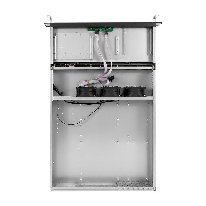Exegate EX296237RUS Серверная платформа ExeGate Pro 2U660-HS08 <RM 19", высота 2U, глубина 660, Redundant БП Chicony 2x550W, 8xHotSwap, USB>